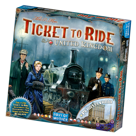 Ticket to Ride: United Kingdom Map Col 5 (ONLINE ORDER ONLY)