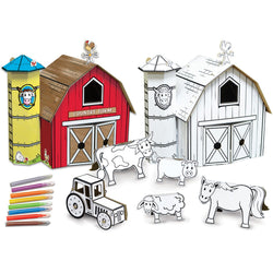 Craft Kit - Farm Playset Cardboard buildable (ONLINE ORDER ONLY)