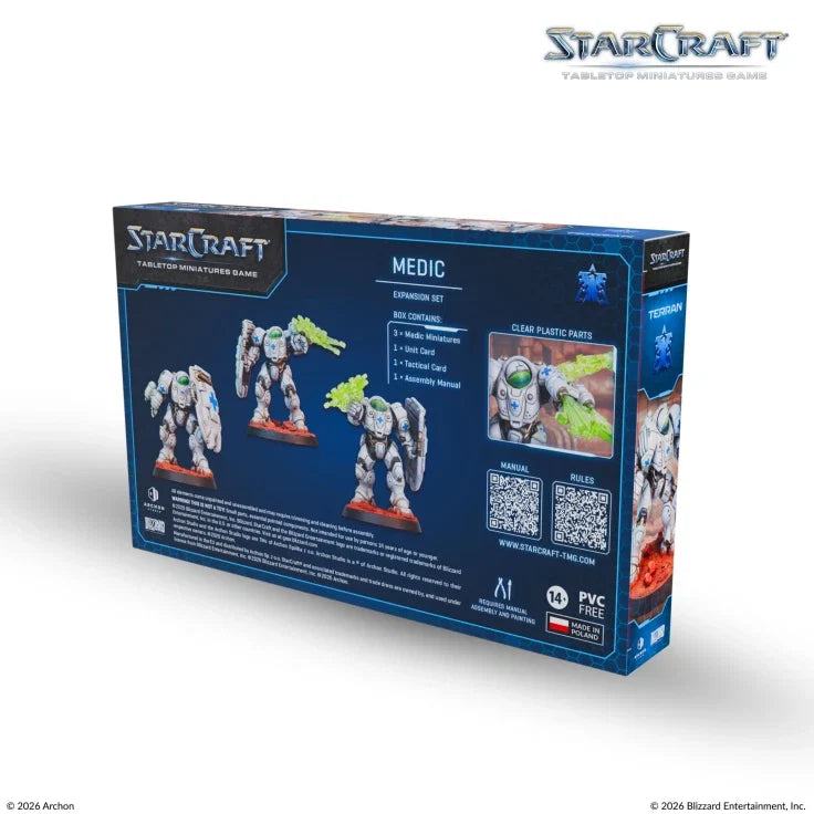 StarCraft The Miniatures Game: Terran: Medic Expansion Set