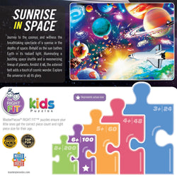 Sunrise in Space 100 Piece Jigsaw Puzzle (ONLINE ORDER ONLY)