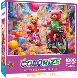 Colorize - Teddy Bear Wonderland 1000 Piece Jigsaw Puzzle