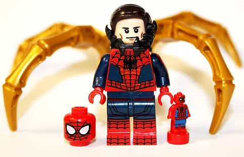 Spider-Man Custom Minifig with Gold Claws (Online Only)