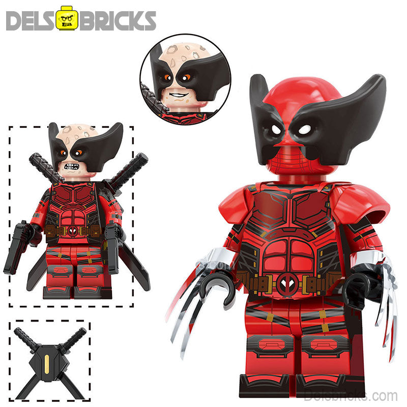 Wolverinepool marvel Lego Minifigures Custom Toys NEW (ONLINE ORDER ONLY)