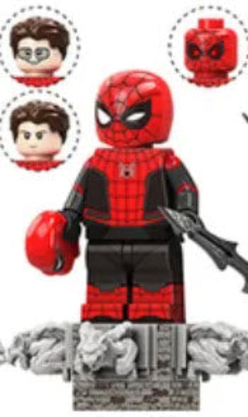 Web Hero in black Minifigure (Online Only)