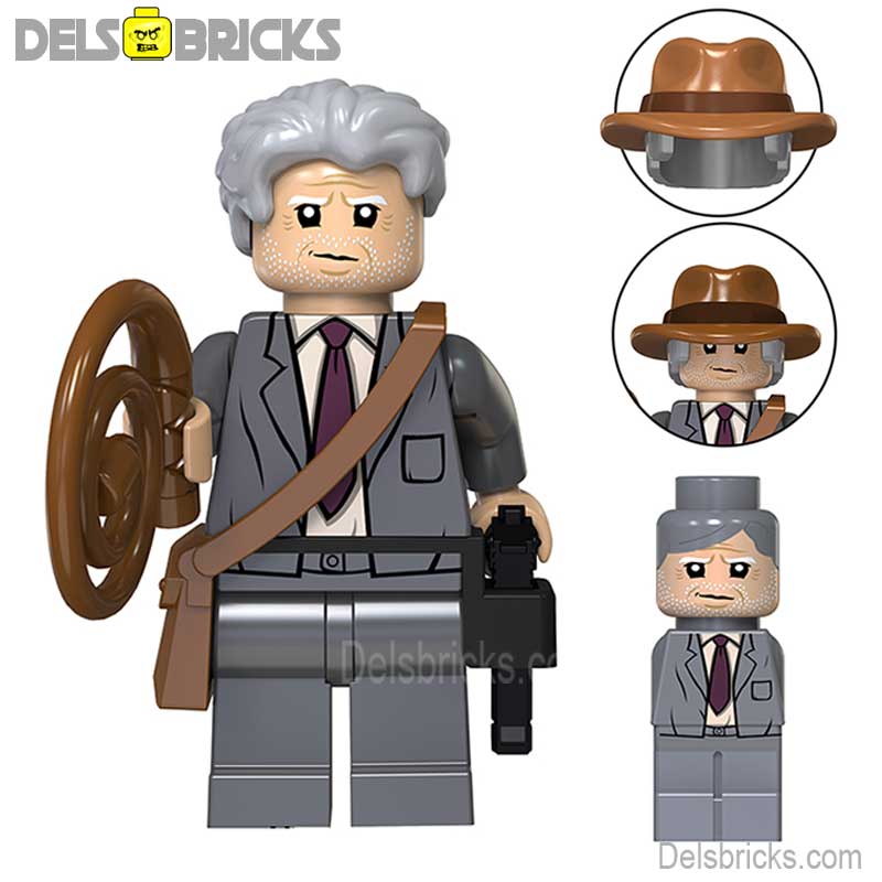 Indiana Jones Older Version | Lego Minifigures Custom Toys (ONLINE ORDER ONLY)