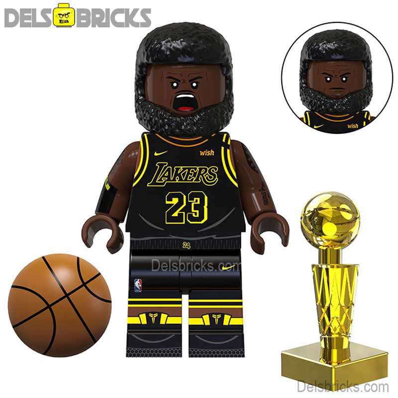 Lebron James Lego Minifigures Custom Toys Sports Icons NBA Basketball NEW (ONLINE ORDER ONLY)