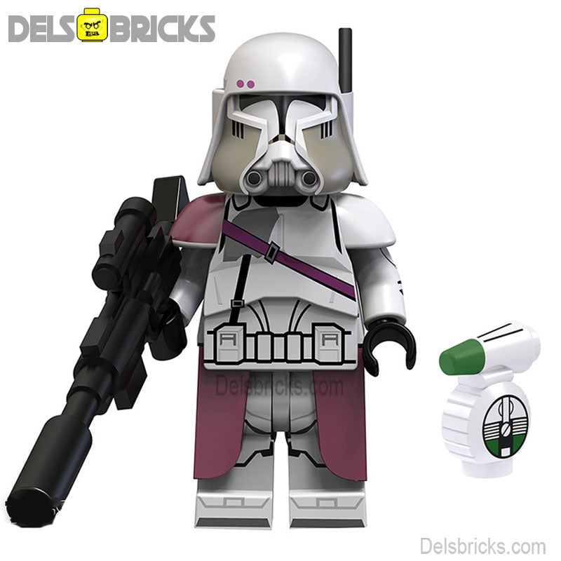 Commander Bacara Star Wars Lego Minifigures Custom Toys 1 (ONLINE ORDER ONLY)