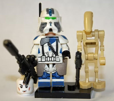 501st Clone Commander Custom Minifig (Online Only)