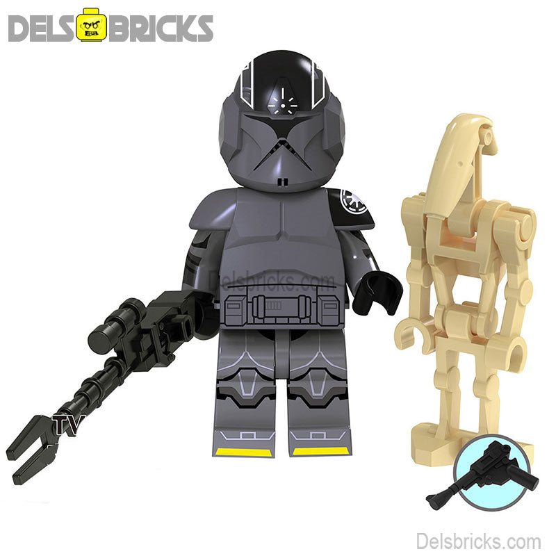 Spark Clone Trooper & Droid Star Wars Lego Minifigures Custom Toys (ONLINE ORDER ONLY)