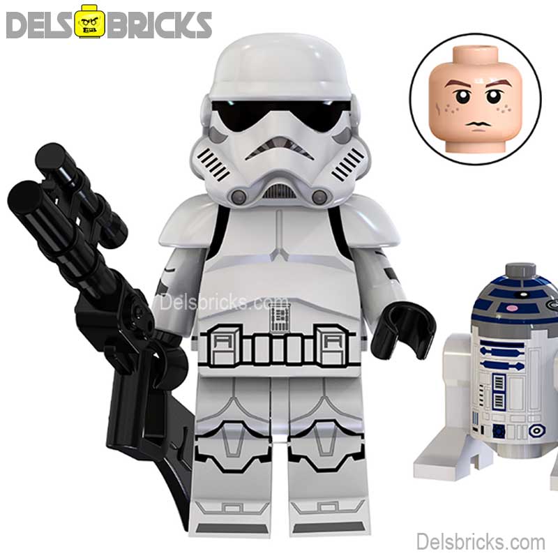 Stormtrooper & Mini R2D2 Droid Lego Star Wars Minifigures (ONLINE ORDER ONLY)