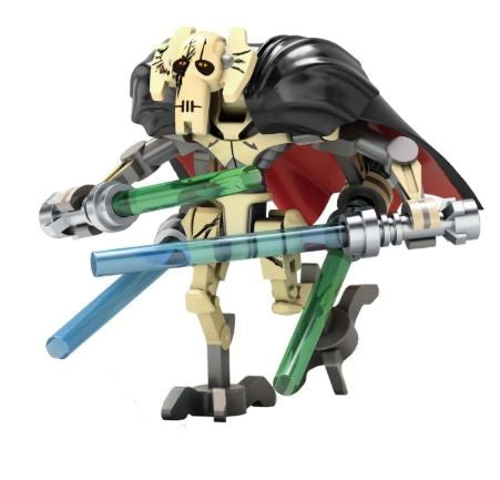 General Grievous Custom Minifig – Star Wars-Inspired Cyborg General (Online Only)