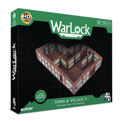 WarLock Tiles: Town & Village II - Full Height Plaster Walls Expansion (ONLINE ORDER ONLY)