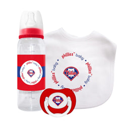 Philadelphia Phillies - 3-Piece Baby Gift Set (ONLINE ORDER ONLY)