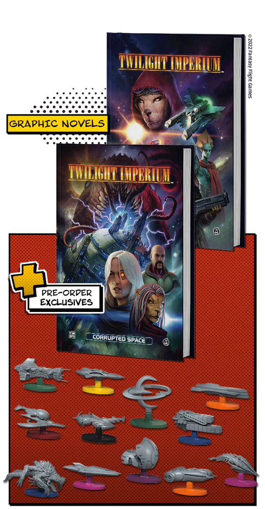Twilight Imperium: Firmament & Corrupted Space with Pre-order Exclusives