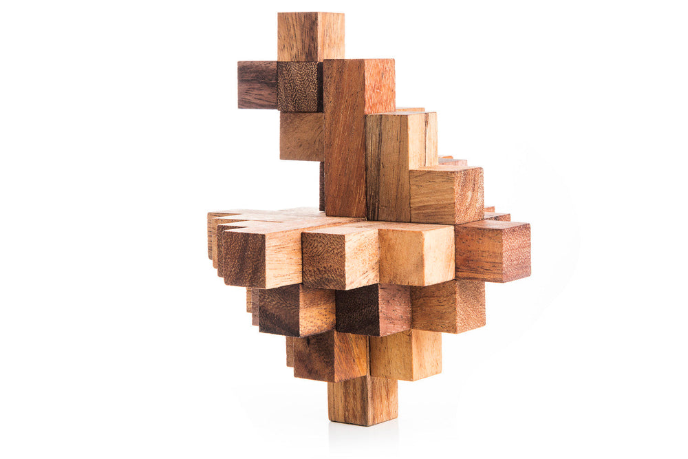 Twist Crystal Puzzle - Twist Wood Puzzle (Online Order Only)