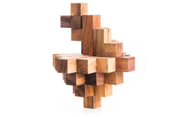 Twist Crystal Puzzle - Twist Wood Puzzle (Online Order Only)