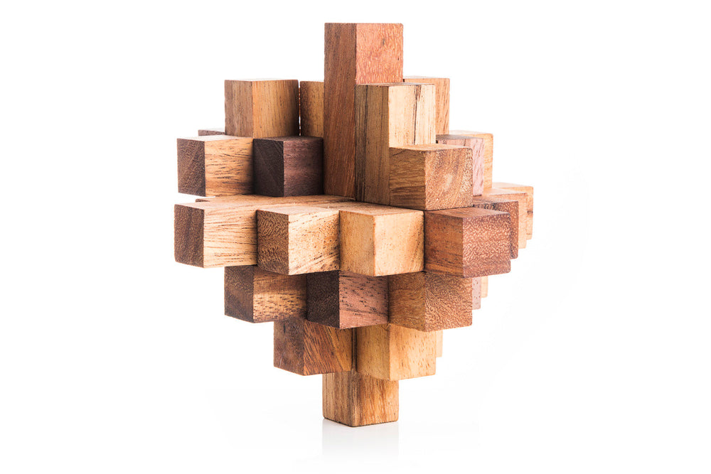Twist Crystal Puzzle - Twist Wood Puzzle (Online Order Only)