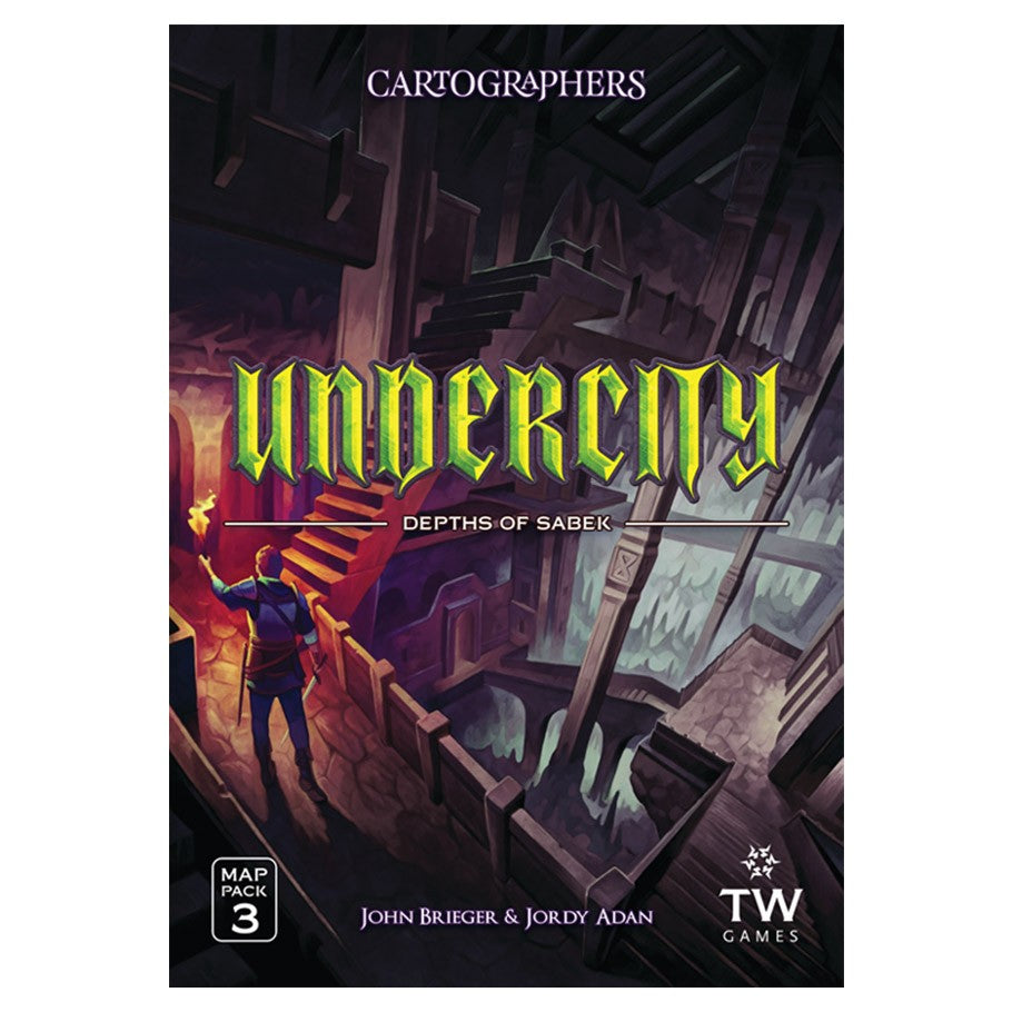 Cartographers: Map Pack 3 - Undercity (ONLINE ORDER ONLY)