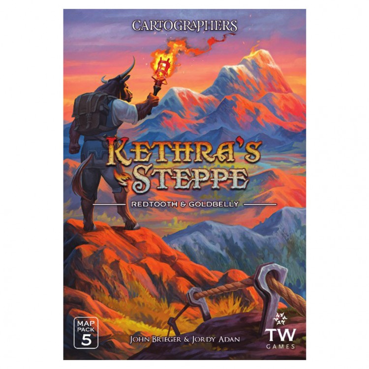 Cartographers: Map Pack 5 - Kethra's Steppe (ONLINE ORDER ONLY)