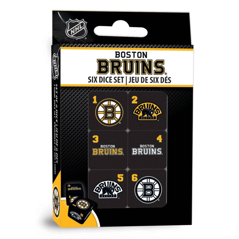 Boston Bruins Dice Set - 19mm (ONLINE ORDER ONLY)