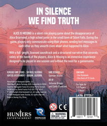 Alice Is Missing (ONLINE ORDER ONLY)