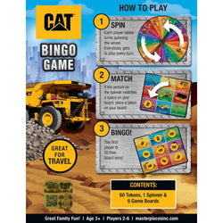 CAT - Caterpillar Bingo Game (ONLINE ORDER ONLY)