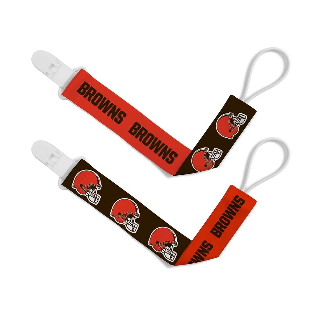 Cleveland Browns - Pacifier Clip 2-Pack (ONLINE ORDER ONLY)