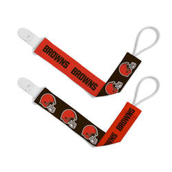 Cleveland Browns - Pacifier Clip 2-Pack (ONLINE ORDER ONLY)