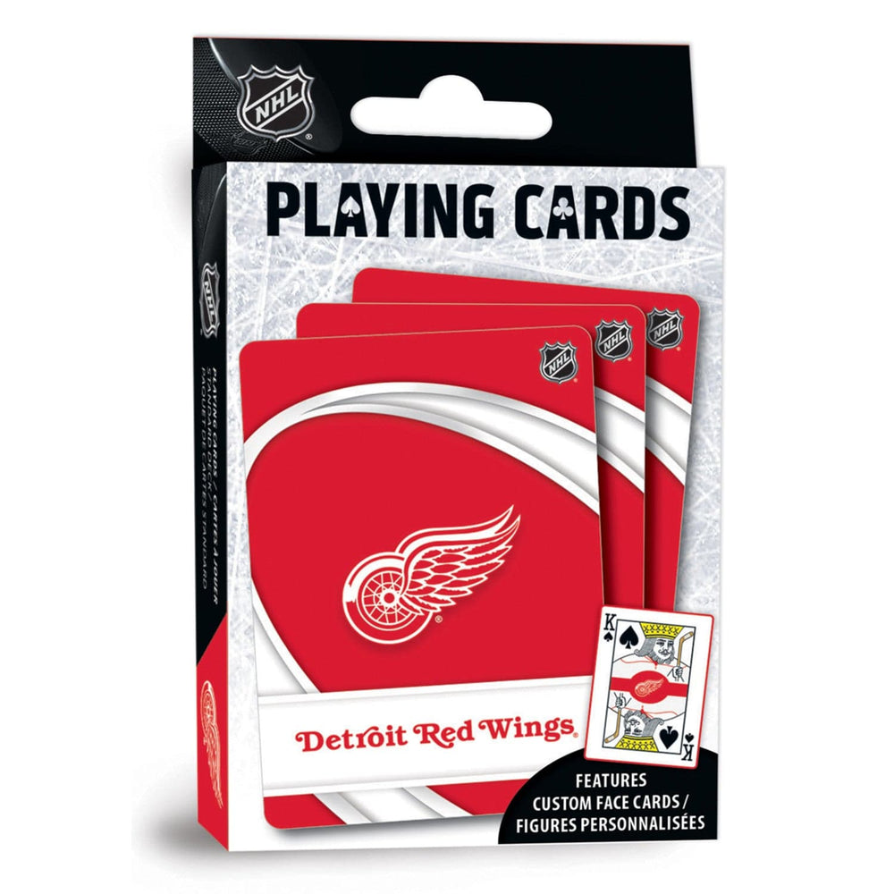 Detroit Red Wings Playing Cards - 54 Card Deck (ONLINE ORDER ONLY)