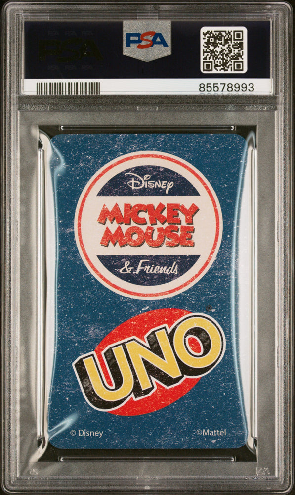 2018 UNO DISNEY MICKEY MOUSE & FRIENDS MICKEY MOUSE RED 2 PSA 9 (Online Order Only)