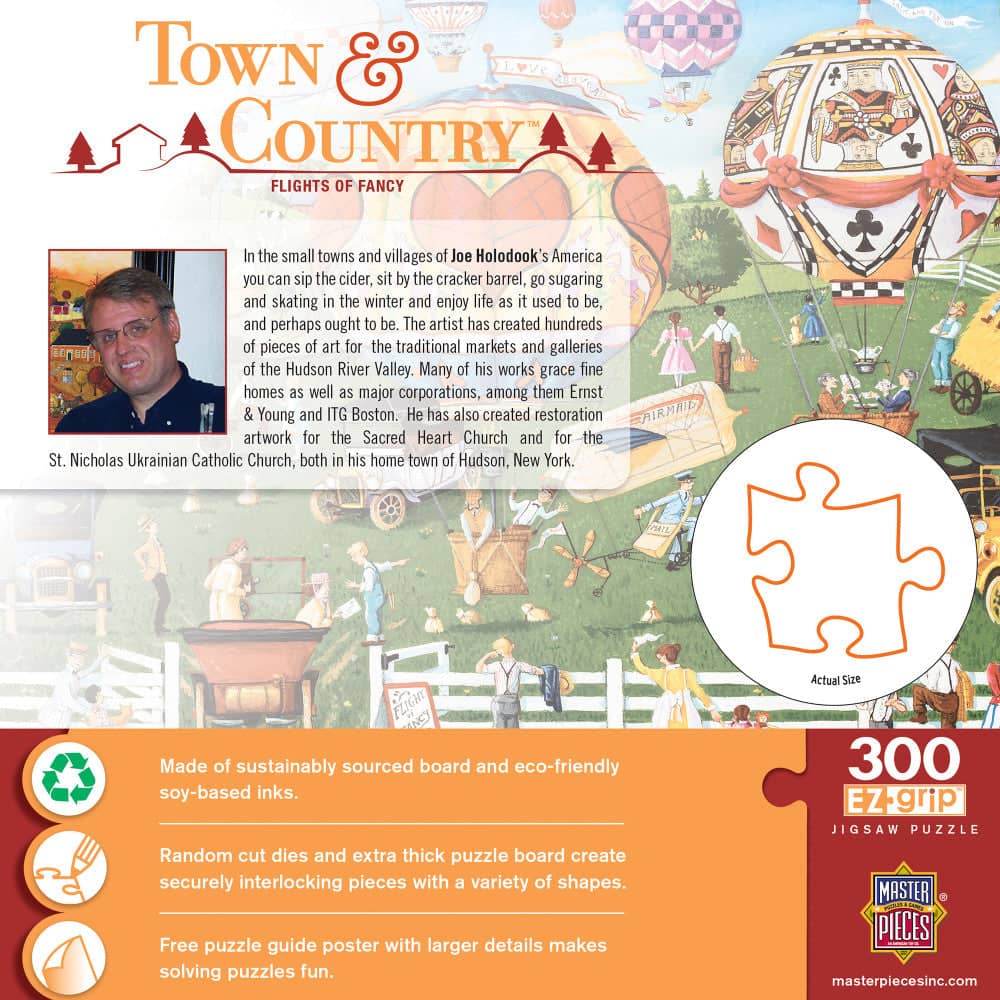 Town & Country - Flights of Fancy 300 Piece EZ Grip Jigsaw Puzzle