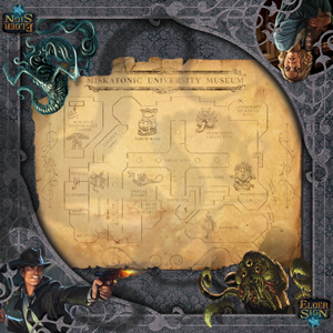 Elder Sign: Museum Gamemat (ONLINE ORDER ONLY)