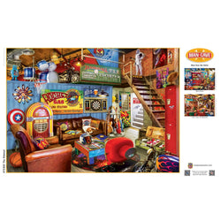 Man Cave - The Hideout 1000 Piece Jigsaw Puzzle (ONLINE ORDER ONLY)