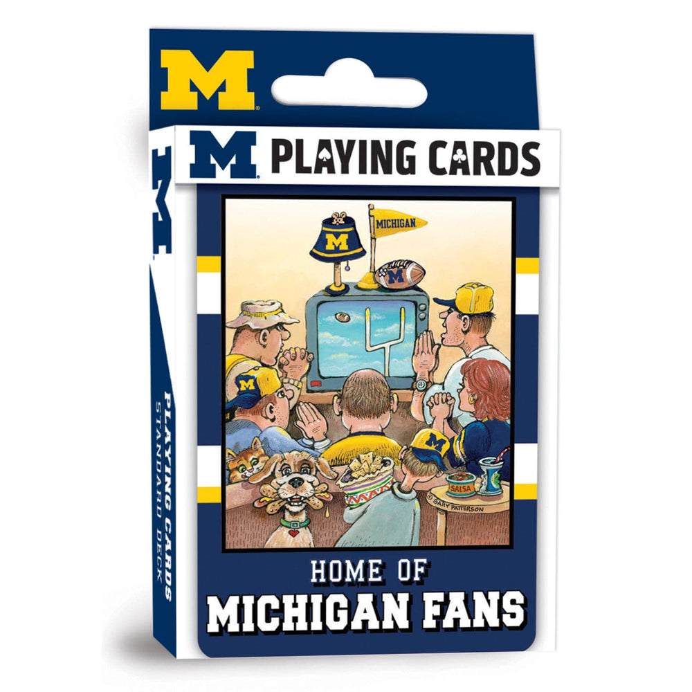 Michigan Wolverines Fan Deck Playing Cards - 54 Card Deck (ONLINE ORDER ONLY)