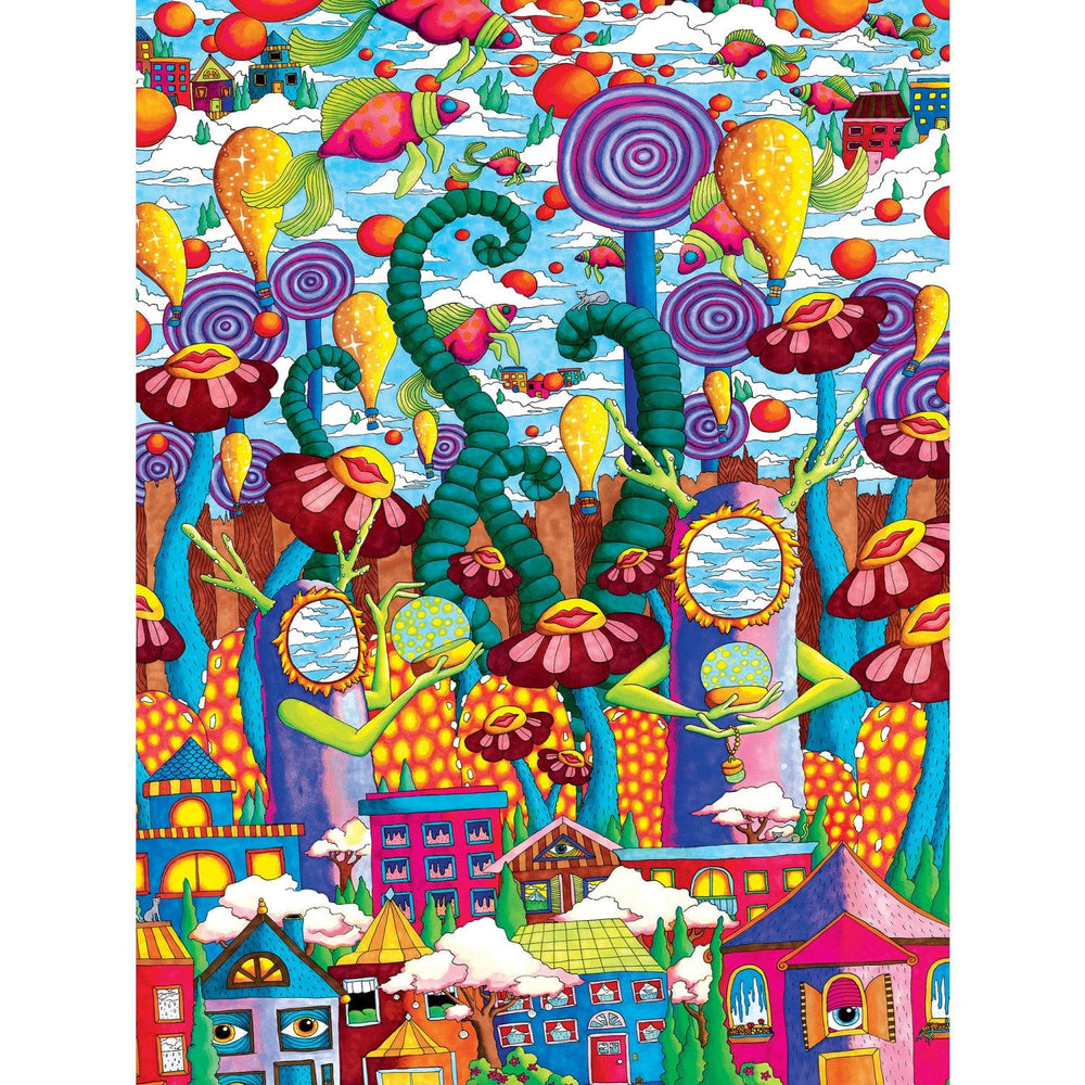 Wonderous Worlds - Waiting for the Colors to Grow 300 Piece EZ Grip Jigsaw Puzzle