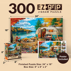 Campside - The Wild Woods 300 Piece EZ Grip Jigsaw Puzzle