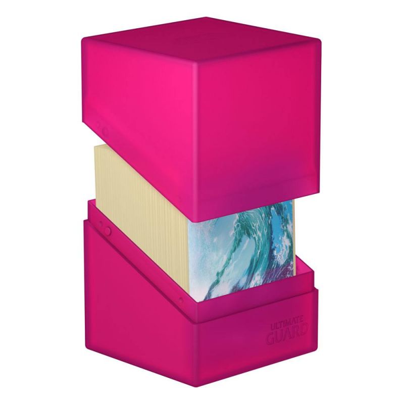 Ultimate Guard Boulder 100+ Clear Rhodonite- Deck Case Box (ONLINE ORDER ONLY)