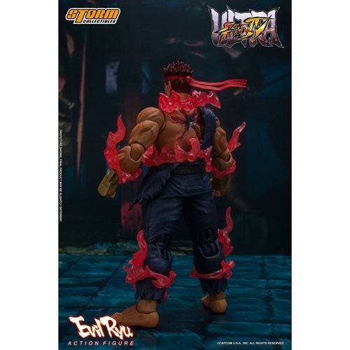 Ultimate Street Fighter IV Evil Ryu 1:12 Scale Action Figure (Online Order Only)