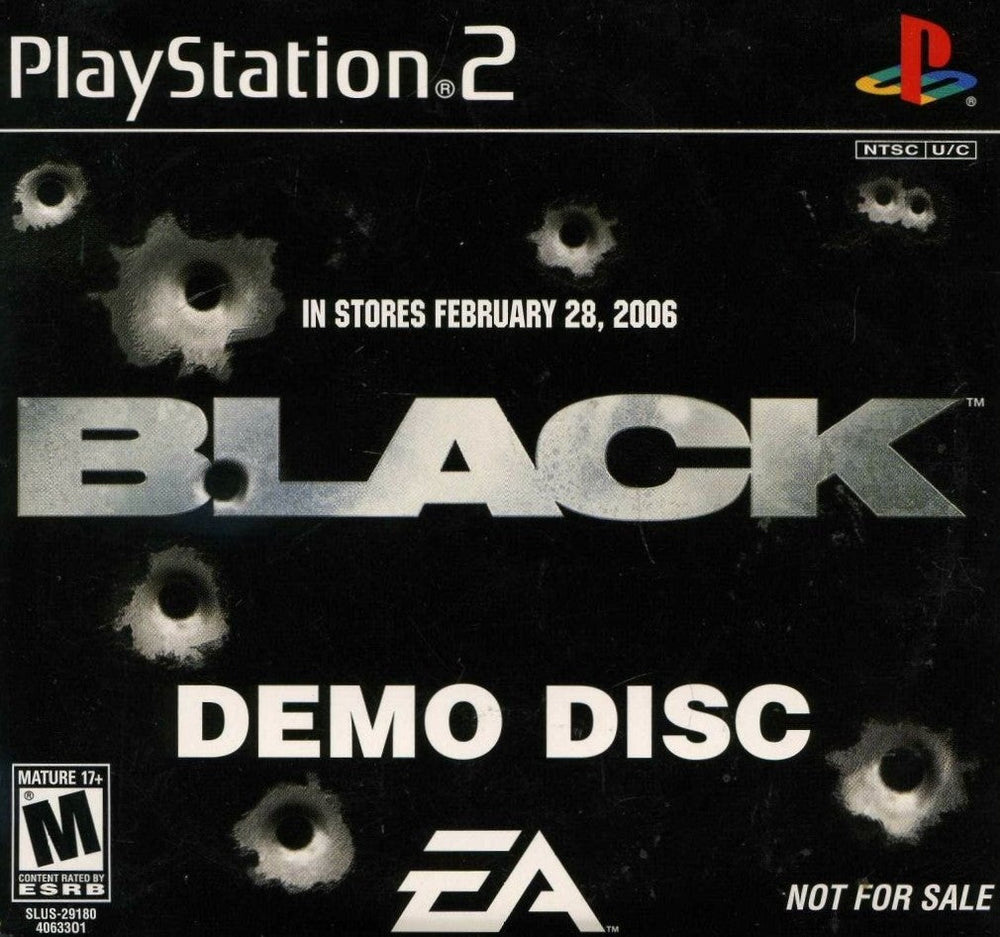 Black [Demo Disc] (Playstation 2) (Online Only)