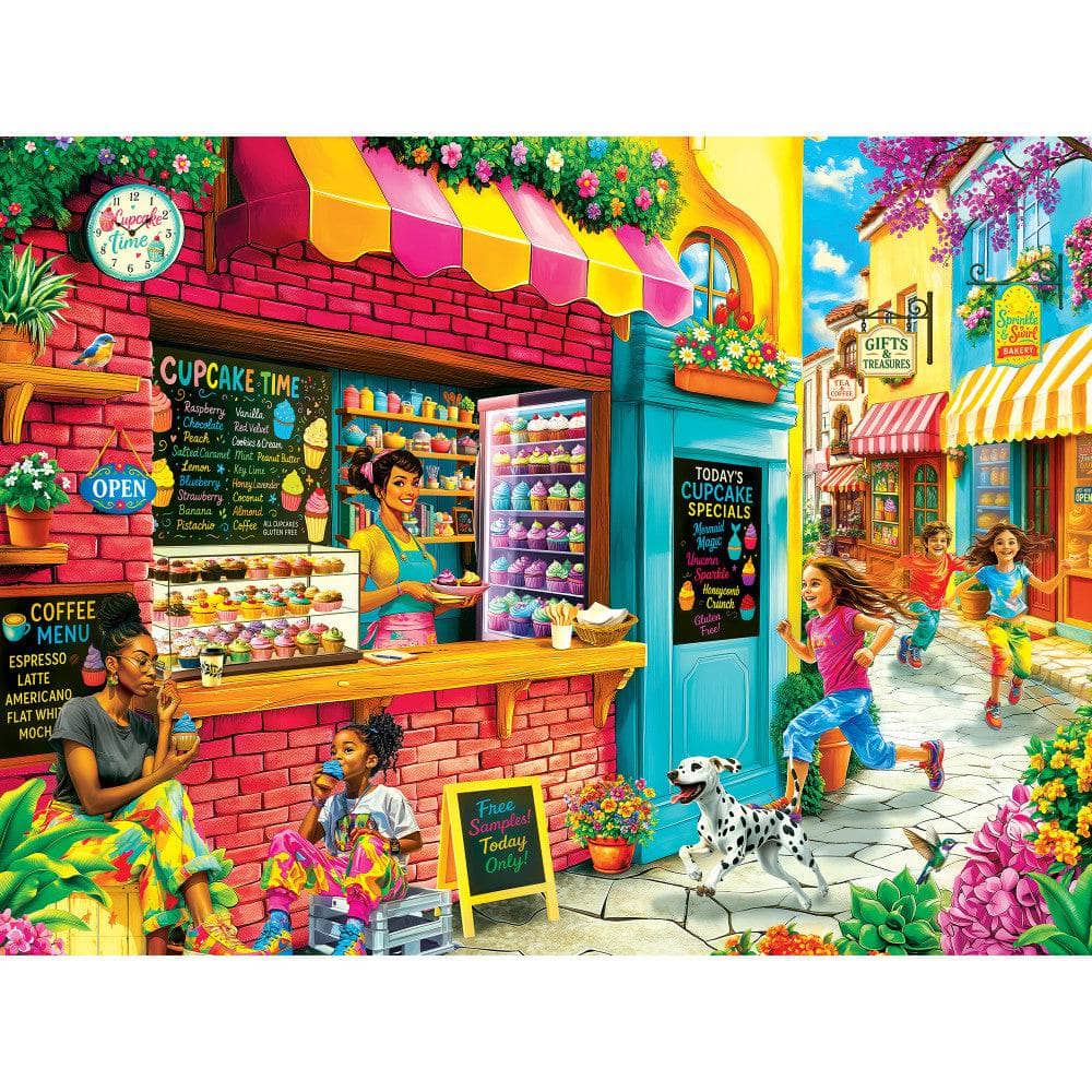 Shopkeepers - Cupcake Heaven 750 Piece Jigsaw Puzzle