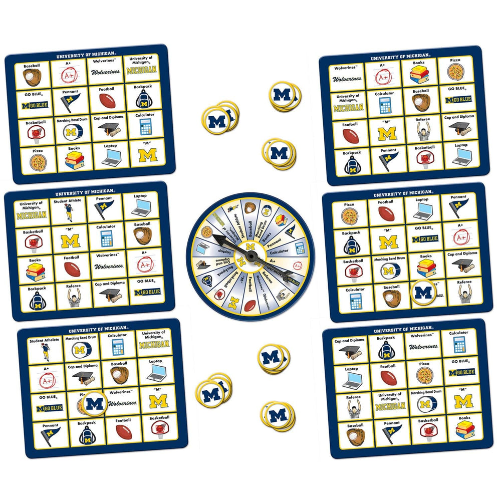 Michigan Wolverines Bingo Game (ONLINE ORDER ONLY)