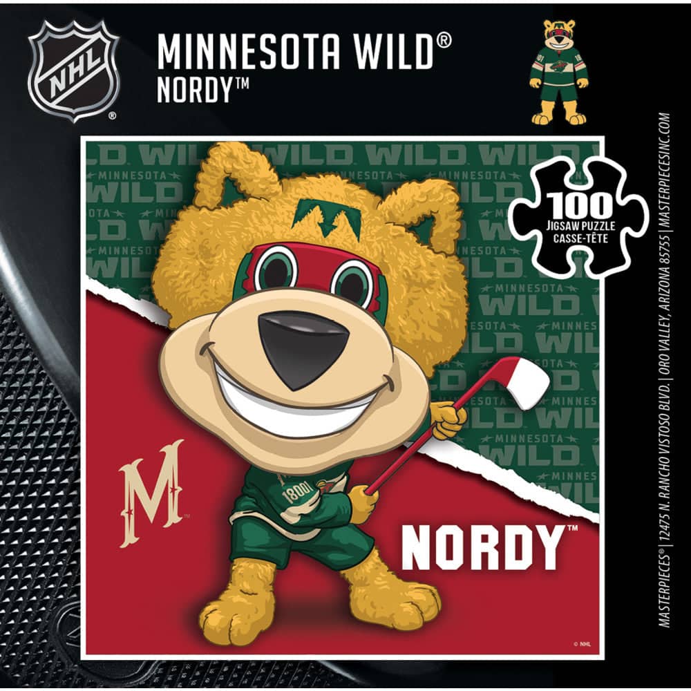 Minnesota Wild - NHL Mascot 100 Piece Jigsaw Puzzle