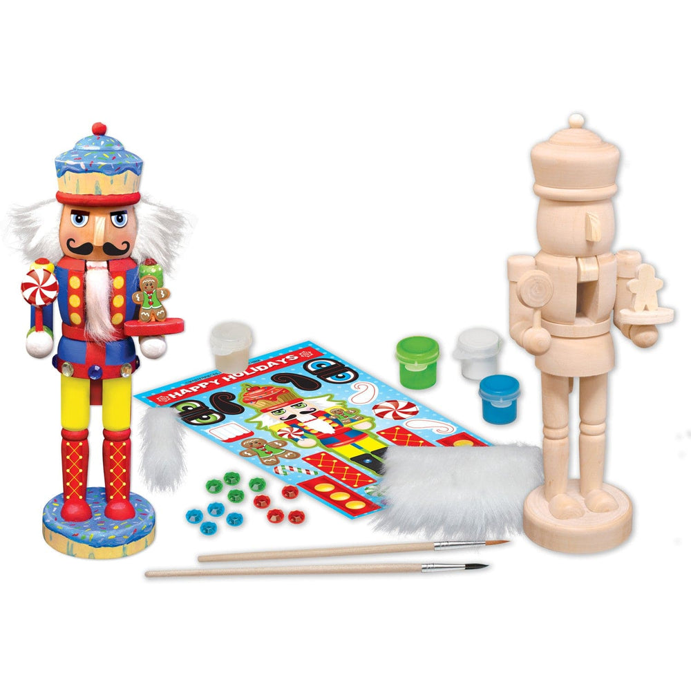 Holiday Craft Kit - Nutcracker Candyman Wood Craft & Paint Kit (ONLINE ORDER ONLY)