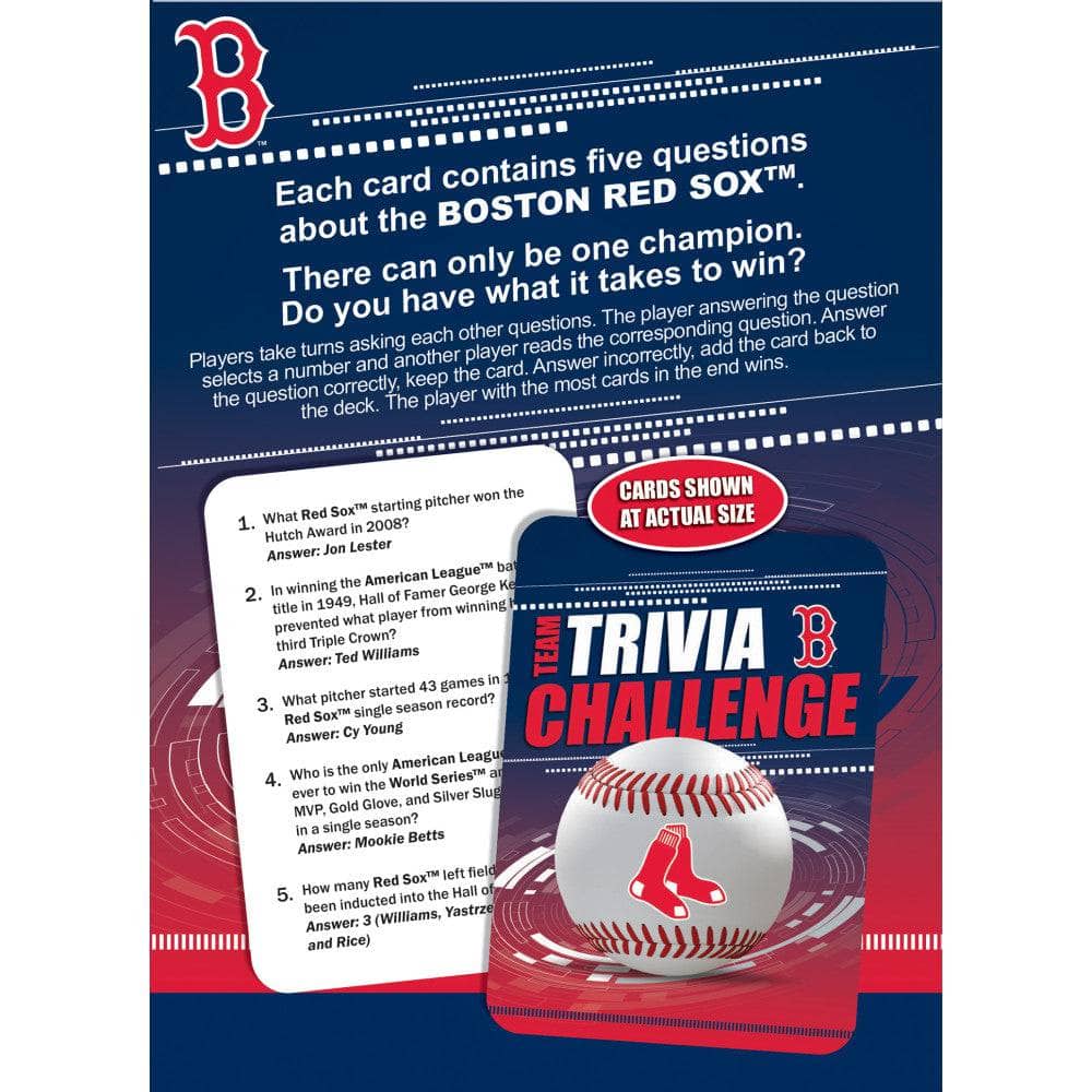 Boston Red Sox Trivia Challenge (ONLINE ORDER ONLY)