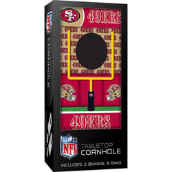 San Francisco 49ers - NFL Tabletop Cornhole (ONLINE ORDER ONLY)