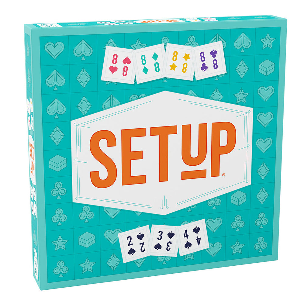 SetUp - Innovative Rummy-Genre Game with Sets in All Directions (ONLINE ORDER ONLY)