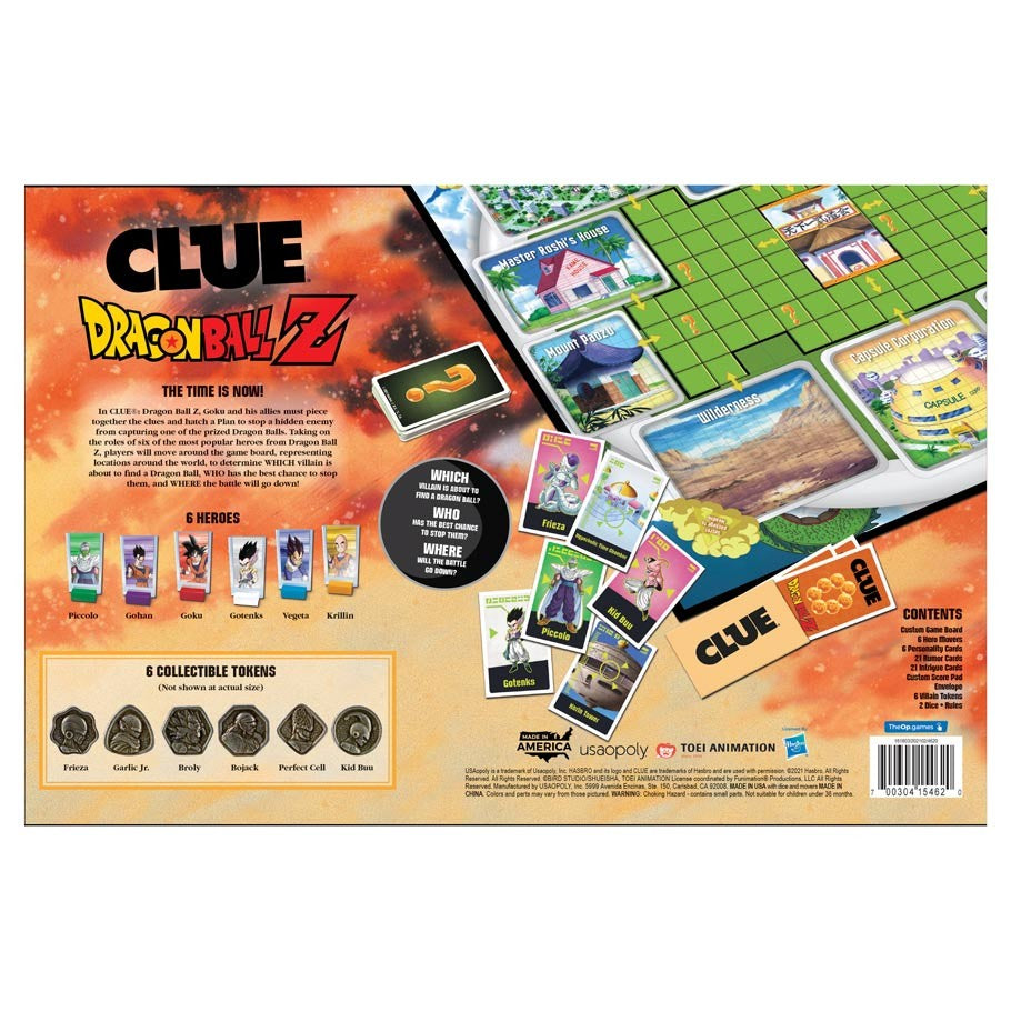 Clue: Dragon Ball Z (ONLINE ORDER ONLY)