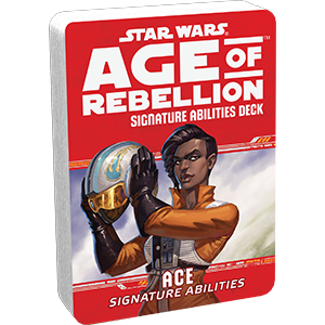 Star Wars: Age of Rebellion: Ace Signature Abilities Deck (ONLINE ORDER ONLY)