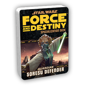Star Wars: Force and Destiny: Soresu Defender Specialization Deck (ONLINE ORDER ONLY)