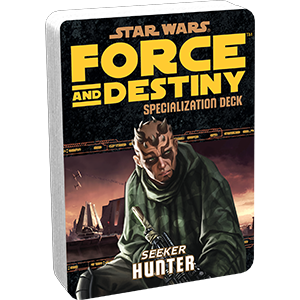 Star Wars: Force and Destiny: Hunter Specialization Deck (ONLINE ORDER ONLY)
